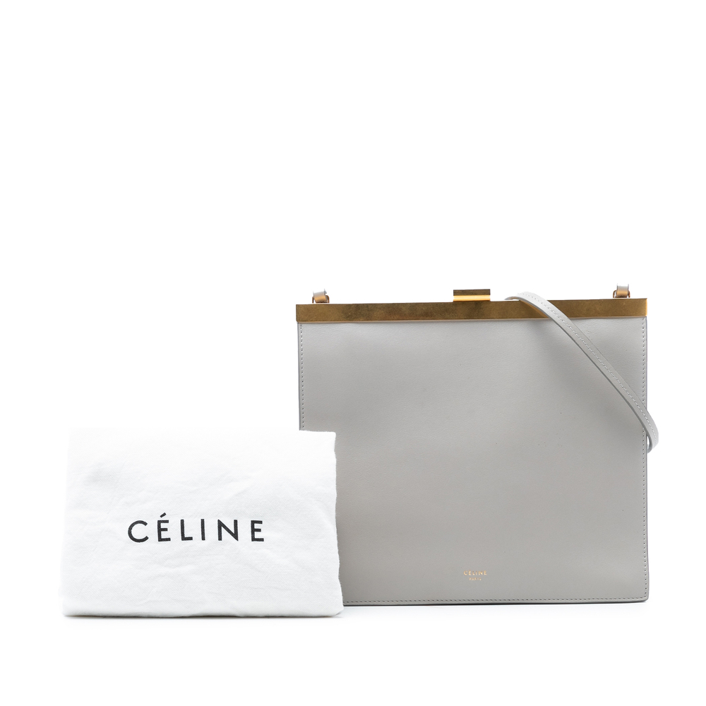 Pre-Loved Celine Mini Leather Clasp Crossbody - Picture 8 of 8